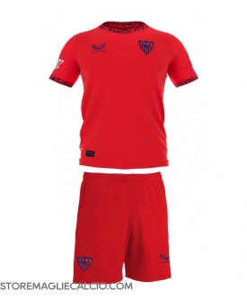 Sevilla Maglia Gara Trasferta Repliche 2024-25 Bambino Maniche Corte Sevilla Maglia Gara Trasferta Repliche 2024-25 Bambino Maniche Corte